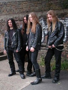 Metalhead Style Men, Metalhead Style, Boy Long Hair, Metal Hairstyles, With Bangs Hairstyle