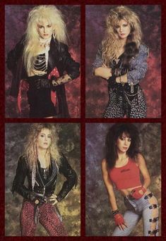 Glam Rock Hairstyles, 80s Glam Rock Fashion, 80s Rock Fashion Women, 80s Rock Outfit, 80s Rocker Chick, 80s Fashion Rocker, Glam Rock Outfits, 80 S Outfits, 80s Rock Fashion