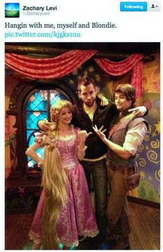 Zachary Levi, Humour, Tangled Cosplay, Princess Stuff, Disney Fanart, Nerd Herd, Fraggle Rock, Best Tweets, Face Characters