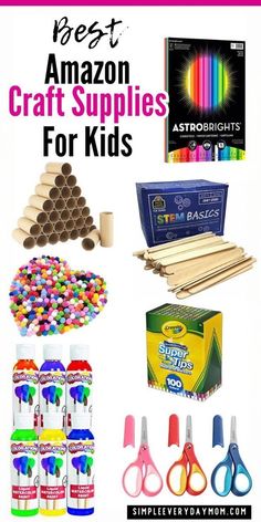 the best amazon craft supplies for kids