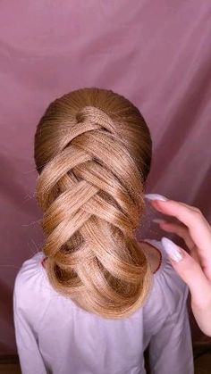 Easy Twisted Hairstyles, Quick Fun Hairstyles Easy Updo, Gorgeous Hairstyles For Long Hair, Updos For Girls Kids Weddings, Quick Easy Long Hair Styles, Easy Easy Hairstyles, Full Short Hairstyles, Cute Fishtail Hairstyles, Hair Tying Styles