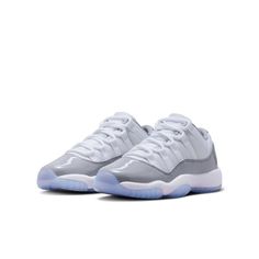 528896-140 Jordan 11 Legend Blue, Air Jordan 11 Retro Low, Pretty Shoes Sneakers, Jordan 11 Retro Low, Air Jordan 11 Retro, Cement Gray, Old Shoes, Sneakers Mode, Jordan 11 Retro