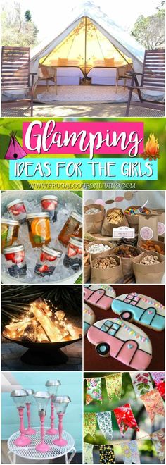 Nature, Indoor Camping Party, Girls Tent, Camping Essentials List, Zelt Camping, Glamping Birthday, Glamping Ideas, Romantic Camping, Tenda Camping