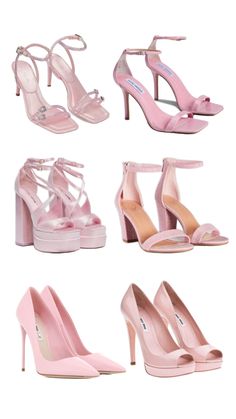 🩷🩷 Cute Shoes Heels, Dream Outfits, Design Sketches, Yes To The Dress, Pink Heels, Fashion Design Sketches, Pink Outfits, Pretty Shoes, Types Of Shoes