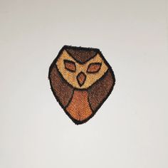 A small patch of Eda's owl symbol from the Owl House animated series.  The patch is made of cotton threads and is approxiately 4cm (1.57inch) high and 3.5cm (1.37inch) wide. All of my items are made to order so please allow between one and two days before shipping The Owl House Eda, Owl House Eda, House Animated, Calcifer Howls Moving Castle, Embroidery Owl, Owl Symbol, Skull Patch, Handmade Patch, The Owl House