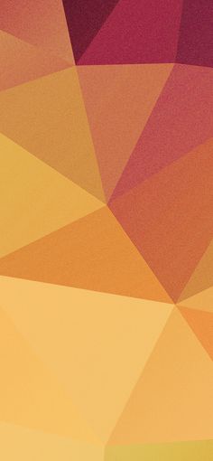 an orange and yellow abstract background with some sort of triangle pattern in the bottom right corner