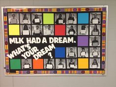 a bulletin board that says milk had a dream what's your dream?