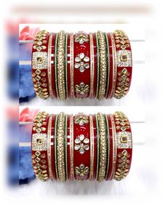 Punjabi Chura, Red Bangles, Bridal Chura, Holi Special, U Can, Bulk Order, Fashion Watches, Wedding Bridal, Jewelry Sets