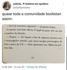 an open book with the caption in spanish