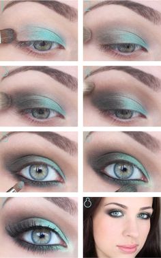 #Makeup #Smokey #Eyes Smokey Eyes Tutorial, Smokey Eye Make Up, Blue Eye Makeup Tutorial, Dramatic Smokey Eye, Color Eyes, Smokey Eye Tutorial, Smokey Eye Makeup Tutorial, Easy Makeup Tutorial