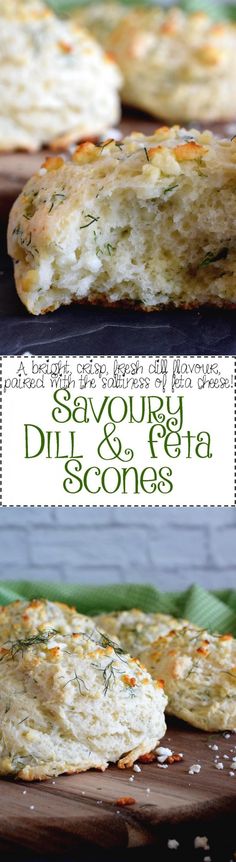 Feta Scones, Peasant Food, Hp Sauce, Savory Scones, Savoury Baking, A Match Made In Heaven, Fresh Dill, Scone Recipe, Match Made In Heaven