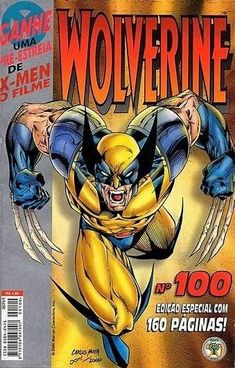 the cover to wolverine comics comic book