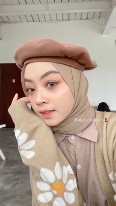 Korea Makeup, Hijab Casual, Outfit Hijab, Daily Makeup, Ootd Hijab, Foto Instagram, Yearbook