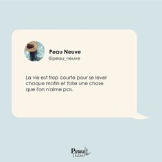 a person with a hat on their head and a speech bubble in the background that says peou neuve