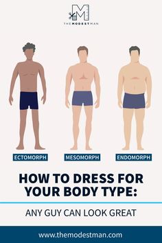 an info poster showing how to dress for your body type