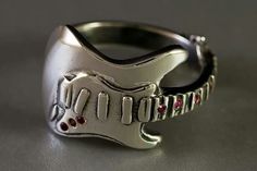 Metalhead Rings, Masc Rings, Weird Rings, Rocker Rings, Guitar Ring, Cool Rings, Cool Ring, Funky Rings, Weird Jewelry