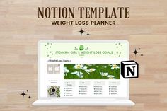 Weight Loss Planner Notion Template