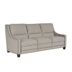 an image of a couch that is in the shape of a reclining sofa with three seats