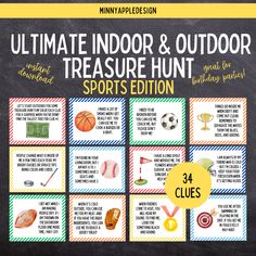 the ultimate guide to creating an outdoor and indoor game for kids, with instructions on how to