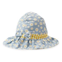 This bucket sun hat keeps her looking so sweet with daisy accents and an oversized bow! Click on this BABY ESSENTIALS & APPAREL GUIDE to find everything you need to keep your baby healthy and happy! All-over daisies print Oversized bow accent Bucket styling Phthalate freeFABRIC & CARE Microfiber Spot clean Imported Size: INFANT. Gender: female. Age Group: toddler. Material: Cotton. Watermelon Print, Free Fabric, So Sweet, Sun Hat, Sun Hats, Fabric Care, Gender Female, Toddler Girl, Baby Toddler