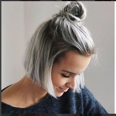 White Gray Blonde Hair, Grey Hair Dye, Kadeřnické Trendy, Hair Color Highlights, Trendy Hair Color, Stil Inspiration, Hair Color Dark, Hair Color Trends