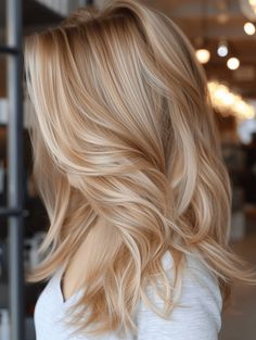 People Embracing, Light Strawberry Blonde, Warm Blonde Hair, Summer Blonde Hair, Kadeřnické Trendy, Strawberry Blonde Hair Color, Vlasové Trendy, Honey Blonde Hair