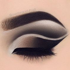 Maquillage Yeux Cut Crease, Make Up Gold, Pretty Eye Makeup, Makeup Course, Colorful Eye Makeup