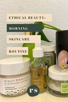 Last year, whew! It aged me. So, I upped my skincare routine. Here is my updated (and so effective!) ethical beauty morning skincare routine, full of effective, natural, ethical powerhouses! Including the one product that made an immediate difference. #ethicalbeauty #cleanskincare #naturalskincare #morningroutine #skincareroutine