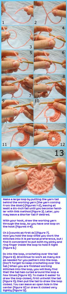 the instructions for how to use knitting needles in different ways, including yarns and crochet