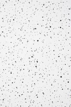 black and white speckles on a white background