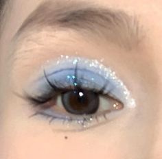 Cute Eye Makeup, Korean Eye Makeup, Swag Makeup, Dope Makeup, Pinterest Makeup, Eye Makeup Designs, Blue Eyeshadow, Maquillage Halloween