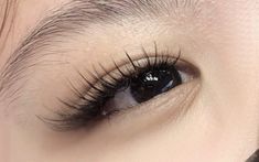 Tumblr, Wispy Lashes Asian Eyes, Manga Lashes Aesthetic, Lash Extensions For Asian Eyes, Manga Eyelashes Extensions, Lash Extensions Asian Eyes, Asian Lash Extensions, Manga Lashes Extensions