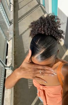 Slick back,slick back bun, slick hairstyles, slick bun, sleek bun, curly hairstyles, curly hair, slick back hairstyles, 4c hair, hairstyles for black women, curly hair styles, curly hairstyles for black women, natural hair, curl pattern, hairstyle inspo, hairstyles 4b Slick Back Bun, Natural Hairstyles For Black Women Mid Length, Race Day Hairstyles Short Hair, Natural Hairstyles For Black Women Pigtails, Short Hairstyles For Black Women Curly, Up Dos For Natural Hair Black Women, Hairstyles For Curly Coily Hair, Protective Hairstyles For Black Women Natural, Slick Back Curly Hair Black Women