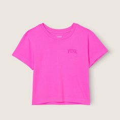 New Pink Cotton Short Sleeve T-Shirt Cheetah Print Shirts, Black And White Tees, Pink Camouflage, White Tee Shirts, Ladies Tee Shirts, Short Sleeve Pullover, Khaki Color, Pink Shirt, Black Logo