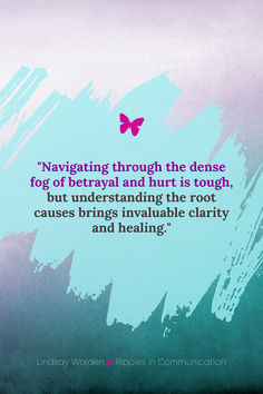 a quote on the subject of an image with a butterfly flying over it, in blue and pink