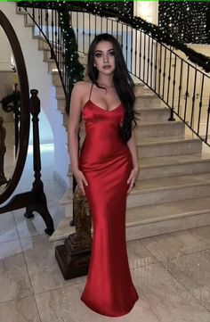 Сексуальна червона русалка спагетті ремінці Maxi Long Party Prutes, вечірня сукня Prom Dress Inspo, Red Mermaid, Classy Prom Dresses, V Neck Prom Dresses, Prom Dress Inspiration, فستان سهرة, Cute Prom Dresses, Pretty Prom Dresses, Grad Dresses