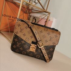 BL - High Quality Bags LUV 289 - sneakerlandnet 2023 Bags, Tas Lv, Fresh Bedding, Tas Louis Vuitton, Luxury Bags Collection, Top Handbags, Tas Fashion, Brown Crossbody Bag, Buy Bags