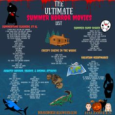 the ultimate summer horror movies list