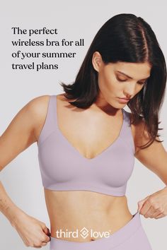 Whether you're taking a roadtrip or traveling abroad, you won't want to leave home without your ComfortStretch Smoothing Wireless Bra. Travel Partner, Traveling Abroad, Travel Abroad, Summer Travel, Trip Planning, To Leave, Meet You