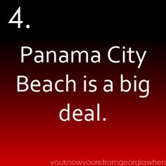 a red and black background with the words, 4 bananas city beach is a big deal