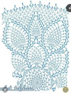 an image of a crochet doily pattern