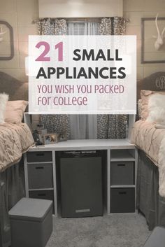 Small appliances you wish you packed for college