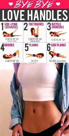 a woman is showing off her stomach with the instructions for how to do belly exercises