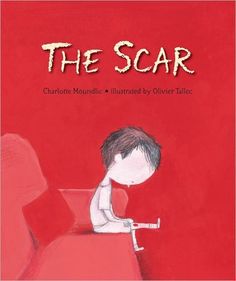 the book cover for the scar