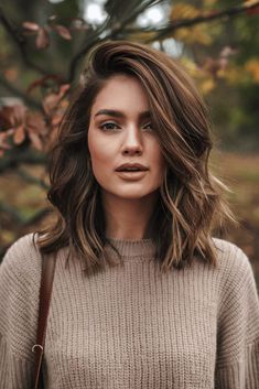 As the leaves begin to change and the air turns crisp, it’s the perfect time to refresh your look with some stunning shoulder-length hairstyles. Fall 2024 is all about embracing natural textures, rich colors, and effortless styles that complement the cozy and vibrant spirit of the season. In this article, we’ll explore a variety of … The post 19 Stunning Shoulder Length Fall Hair 2024 Styles Featuring Color Blonde, Red and Brunette Trends with Fresh Cuts and Color Ideas first appeared o... Dark Hair Balayage Shoulder Length, Dark Brown Hair With Highlights Medium, Medium Length Chestnut Brown Hair, Fall Brown Hair Color Balayage, Haïr Cut Medium Hair Layers 2024, Fall Mid Length Hair, Fall Brunette Hair Color Short, Bronde Balayage Shoulder Length, Shoulder Length Brunette Hair With Highlights