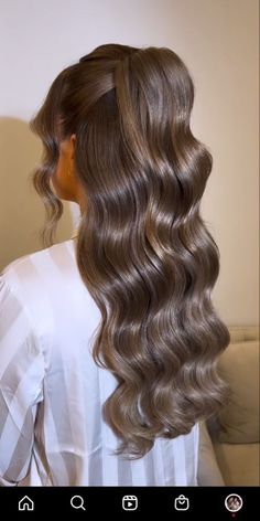 Guest Hair, Simple Prom Hair, Bridesmaid Hair Makeup, Wedding Guest Hairstyles, Prom Hairstyles For Long Hair, Long Hair Wedding Styles, Hair Stylies, Wedding Hair Inspiration, Hairdo For Long Hair