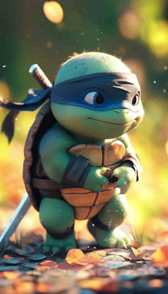 Tmnt Leo Wallpaper, Ninja Turtle Coloring Pages, Leonardo Ninja Turtle, 3d Karakter, Ninja Turtles Funny, Teenage Mutant Ninja Turtles Artwork