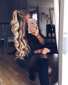 ¦|¦ ð ¦|¦ Prom Hair, Long Hairstyle, Hair Envy, Hair Dos, Gorgeous Hair, Hair Updos