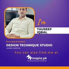 DESIGN TECHNIQUES STUDIO is an architectural design and construction firm that focuses on designing spaces that encourage wellness.
DT was founded by Mr. MUHAMMAD TAUSEEF IQBAL;
He’s built a team of professionals that can cater to clients’ requirements to deliver the most optimal solutions; and have made a portfolio that extends national borders. Spanish House Design, Construction Firm, Design Techniques, Spanish House