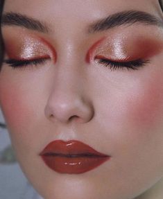 Penelope Cruz, 4th Of July Makeup, Maquillage On Fleek, Red Makeup, Eye Makeup Art, Makeup Pictures, Editorial Makeup, Makeup Eyeliner